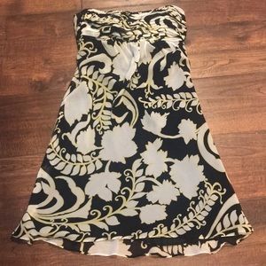 Ann Taylor strapless dress